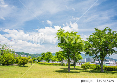 大津湖岸なぎさ公園 琵琶湖 滋賀県大津市 大津湖岸なぎさ公園 琵琶湖 滋賀県大津市 139787329