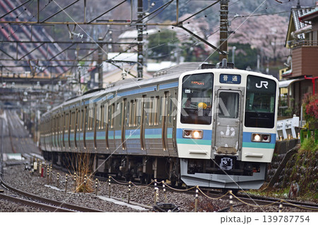 中央本線　上野原　JR東日本　211系　N602編成（長野） 139787754