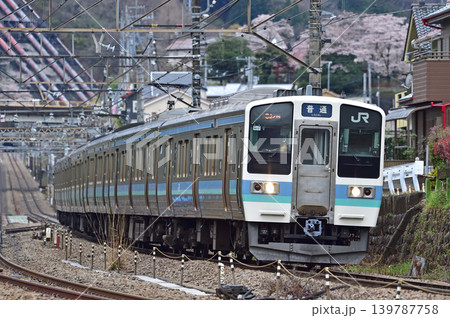 中央本線　上野原　JR東日本　211系　N612編成（長野） 139787758