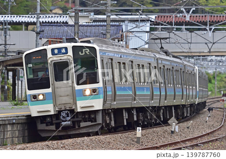 中央本線 上野原 JR東日本 211系 N301編成(長野) 中央本線 上野原 JR東日本 211系 N301編成(長野) 139787760