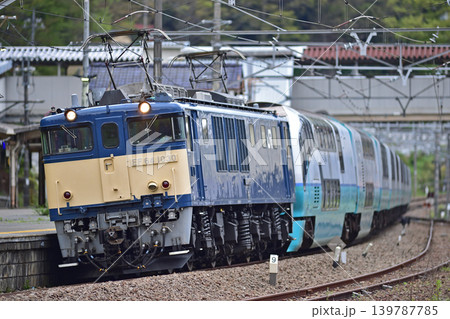 中央本線　上野原　JR東日本　EF64-1030（長岡）＋251系　RE-3編成（大宮）　廃車回送 139787785