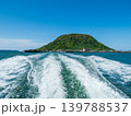 船から見る高島（佐賀県唐津市） 139788537