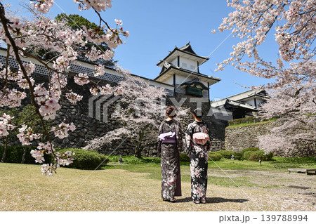 桜満開の金沢城公園 桜満開の金沢城公園 139788994