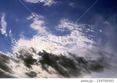 Dramatic Sky with Sunlight and Clouds. A dynamic sky with layered clouds and sunlight filtering through, showing atmospheric depth and natural contrast, perfect for editorial and background use. Dramatic Sky with Sunlight and Clouds. A dynamic sky with layered clouds and sunlight filtering through, showing atmospheric depth and natural contrast, perfect for editorial and background use. 139789365