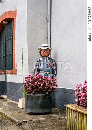 The Mounaques are life size dolls dressed in clothing in Campan, The Mounaques are life size dolls dressed in clothing in Campan, 139789424