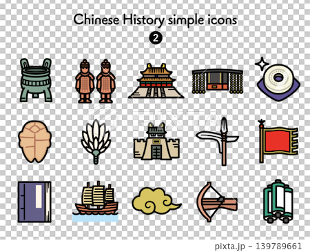 Simple Icon Collection: Chinese History 139789661