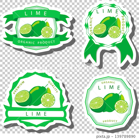 Fruit theme from set juicy delicious lime of various sizes Fruit theme from set juicy delicious lime of various sizes 139789890