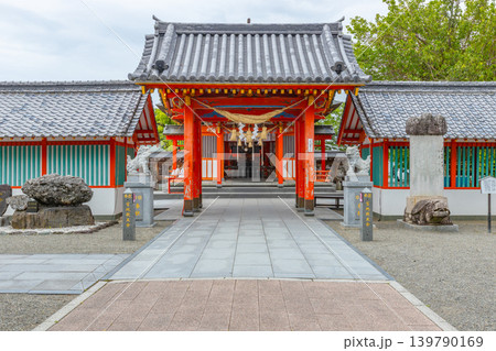 熊本県八代市の妙見神社 日本三大妙見祭の亀蛇が有名 熊本県八代市の妙見神社 日本三大妙見祭の亀蛇が有名 139790169