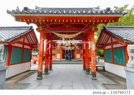 熊本県八代市の妙見神社 日本三大妙見祭の亀蛇が有名 熊本県八代市の妙見神社 日本三大妙見祭の亀蛇が有名 139790171