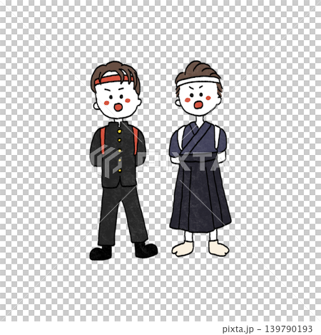 運動会 応援団 イラスト 運動会 応援団 イラスト 139790193
