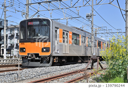 鉄道 私鉄:東武伊勢崎線 50000系 51059F 鉄道 私鉄:東武伊勢崎線 50000系 51059F 139790244