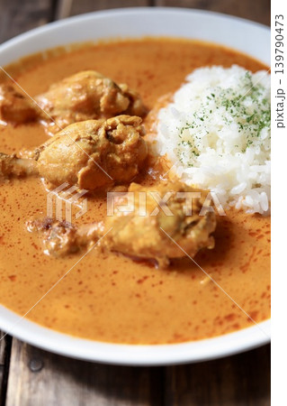 ドラムスティックチキンを使ったバターチキンカレー ドラムスティックチキンを使ったバターチキンカレー 139790473