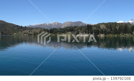 Panoramic view of Llao Llao village, with mountains background,in Bariloche, Argentine 139792108