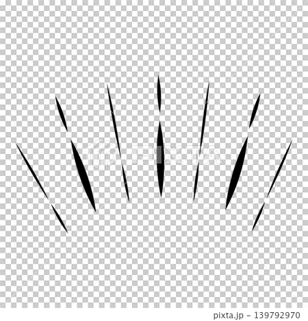 A hand-drawn style illustration with a blank space in the center and speed lines. A hand-drawn style illustration with a blank space in the center and speed lines. 139792970