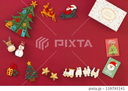クリスマスイメージ　背景素材 139793141