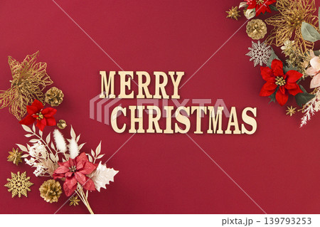 クリスマスイメージ　背景素材 139793253