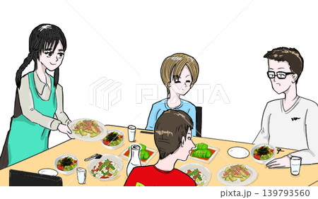 家族の食卓 139793560