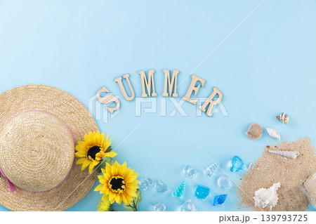 夏イメージ 背景素材 夏イメージ 背景素材 139793725