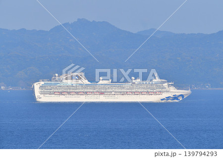 P&Oクルーズ　浦賀水道　DIAMOND PRINCESS　ダイアモンド・プリンセス 139794293