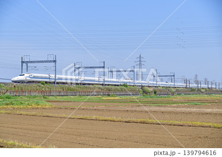 東海道新幹線　新横浜－小田原　JR東海　N700S系0番台　J24編成（東京）　のぞみ　ひかり 139794616