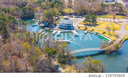 April 26 2026 Onumakoen Lake Islands And Scenic Pedestrian Bridge 139795604