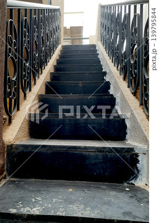 Staircase with Steel Railings Staircase with Steel Railings 139795844