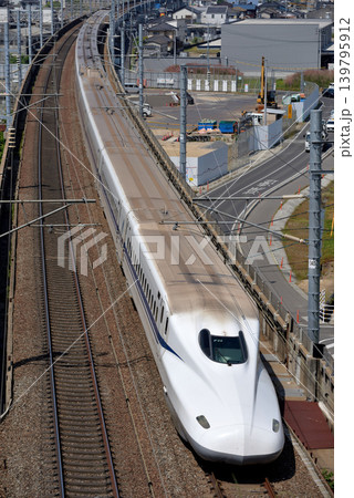山陽新幹線N700系F22編成のぞみ12号 139795912