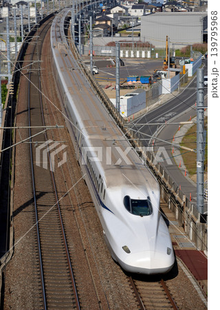 山陽新幹線N700系F15編成のぞみ80号 139795968