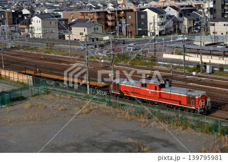 東海道線を走るDD511193レール輸送列車 東海道線を走るDD511193レール輸送列車 139795981