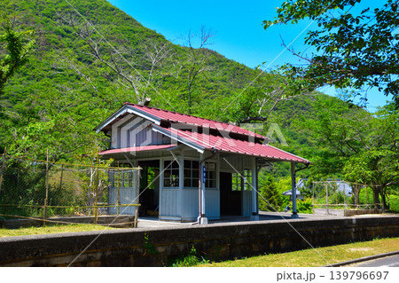旧片上鉄道 天瀬駅 旧片上鉄道 天瀬駅 139796697