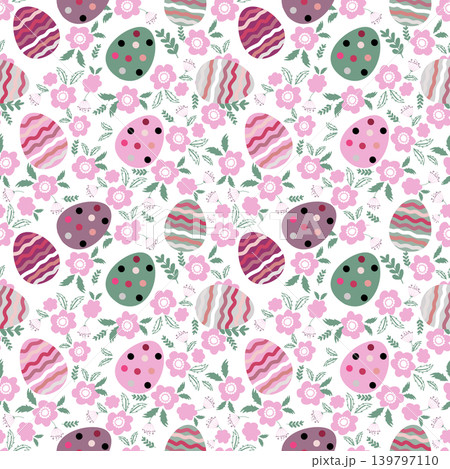 Floral pattern seamless , easter bunny seamless pattern , vector , illustration ,flowers pattern design Seamless flower pattern with colorful little flowers. Simple flat bright flowers background Floral pattern seamless , easter bunny seamless pattern , vector , illustration ,flowers pattern design Seamless flower pattern with colorful little flowers. Simple flat bright flowers background 139797110