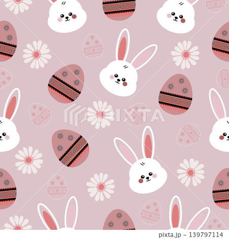 Floral pattern seamless , easter bunny seamless pattern , vector , illustration ,flowers pattern design Seamless flower pattern with colorful little flowers. Simple flat bright flowers background Floral pattern seamless , easter bunny seamless pattern , vector , illustration ,flowers pattern design Seamless flower pattern with colorful little flowers. Simple flat bright flowers background 139797114