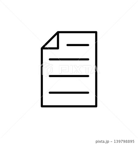 Paper icon vector design templates Paper icon vector design templates 139798895