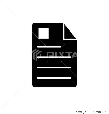 Paper icon vector design templates 139798923