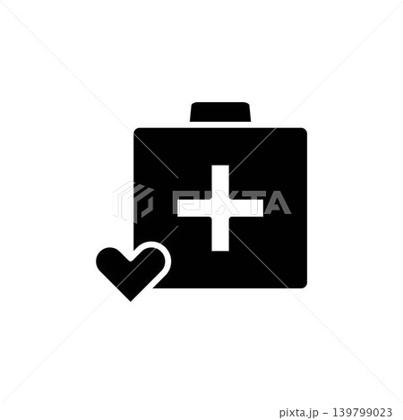 Medical kit icon vector 139799023