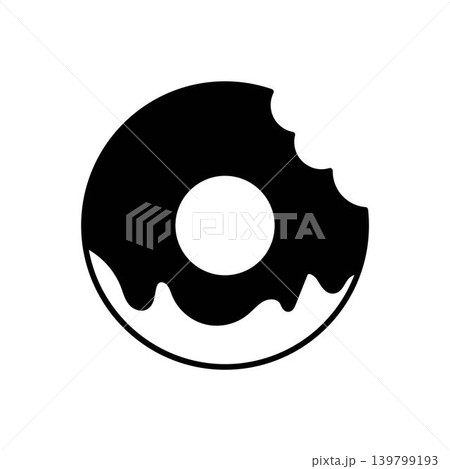 Doughnut icon vector design templates 139799193