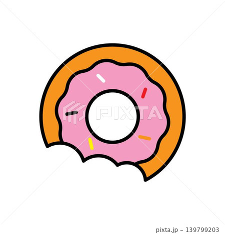 Doughnut icon vector design templates Doughnut icon vector design templates 139799203
