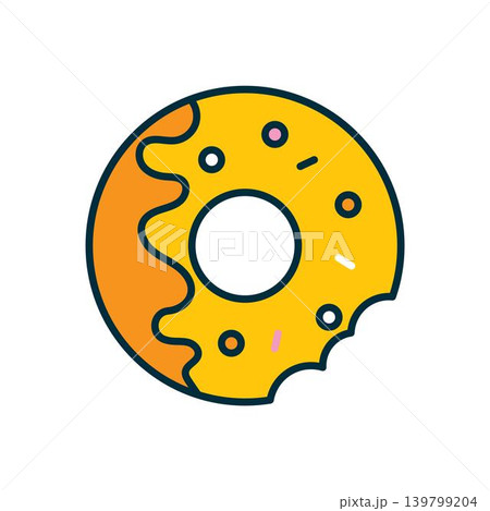 Doughnut icon vector design templates Doughnut icon vector design templates 139799204