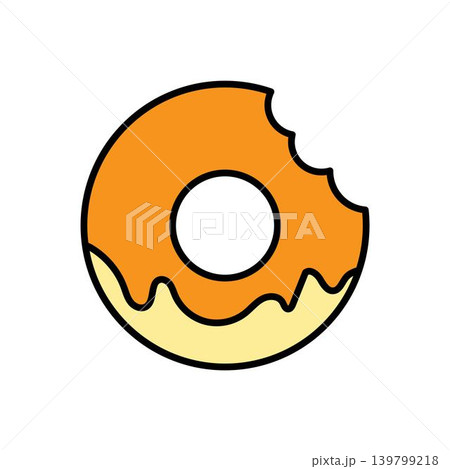 Doughnut icon vector design templates 139799218