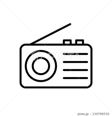 Radio icon vector design templates Radio icon vector design templates 139799550