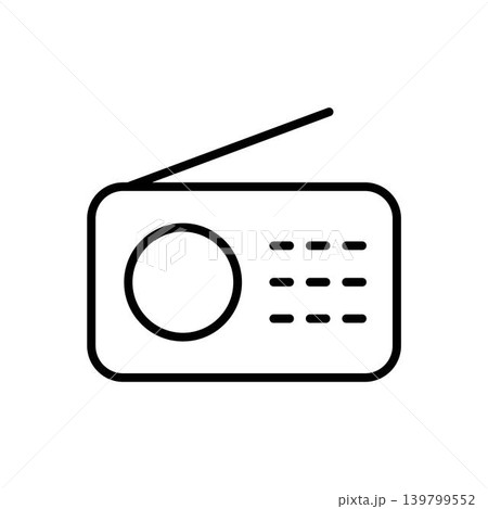 Radio icon vector design templates Radio icon vector design templates 139799552