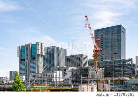 《東京都》日本の都市景観 開発の続く品川駅前の都市風景(令和8年4月) 《東京都》日本の都市景観 開発の続く品川駅前の都市風景(令和8年4月) 139799585