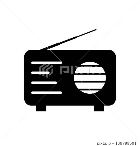 Radio icon vector design templates 139799601