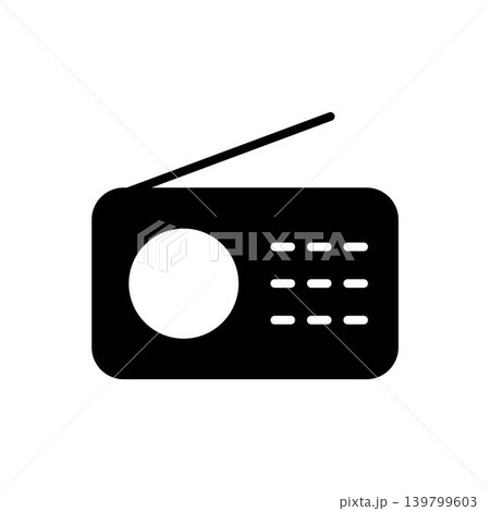 Radio icon vector design templates 139799603