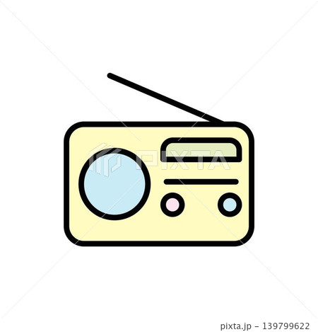 Radio icon vector design templates Radio icon vector design templates 139799622