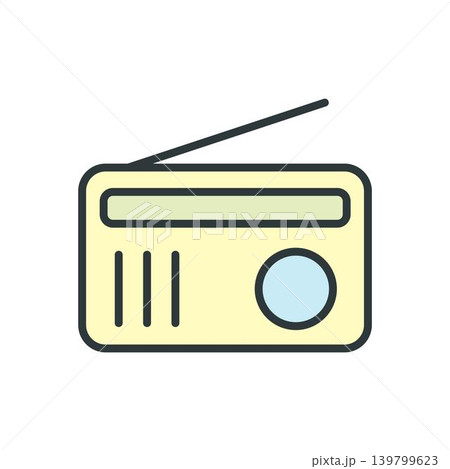 Radio icon vector design templates Radio icon vector design templates 139799623