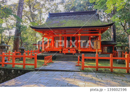 大分県の人気観光スポット宇佐神宮境内の若宮神社 大分県の人気観光スポット宇佐神宮境内の若宮神社 139802596