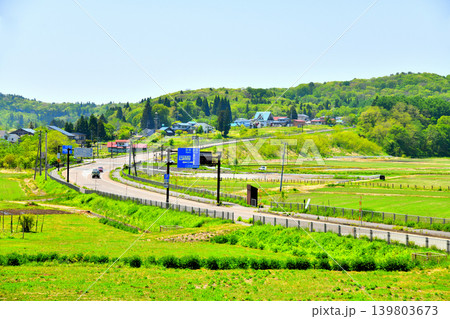 【野尻湖交差点(国道18号)】周辺を望む(長野県信濃町)【2026.5】 【野尻湖交差点(国道18号)】周辺を望む(長野県信濃町)【2026.5】 139803673