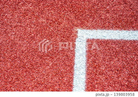 Abstract Red Tartan Track Surface, Seamless Sports Flooring Backdrop with Copy Space for Athletics Design Abstract Red Tartan Track Surface, Seamless Sports Flooring Backdrop with Copy Space for Athletics Design 139803958