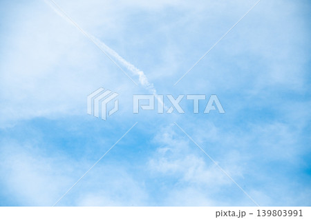 Minimalist Blue Sky and Cloud Backdrop, Abstract Nature Texture with Large Copy Space for Design Minimalist Blue Sky and Cloud Backdrop, Abstract Nature Texture with Large Copy Space for Design 139803991